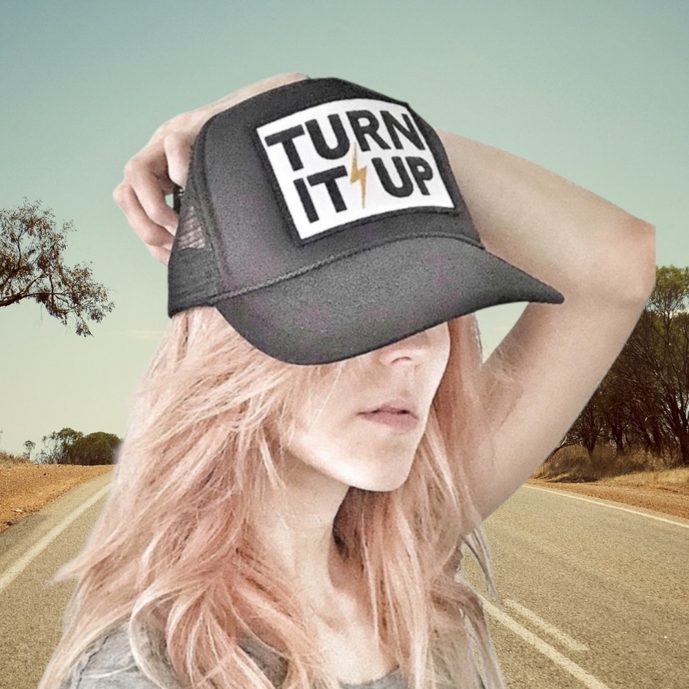 Aviator Nation “Turn It Up” Trucker Hat